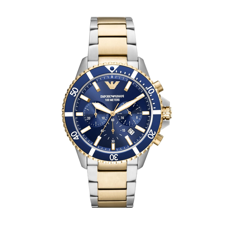 Emporio Armani Chronograph Blue Dial Men's Watch AR11362