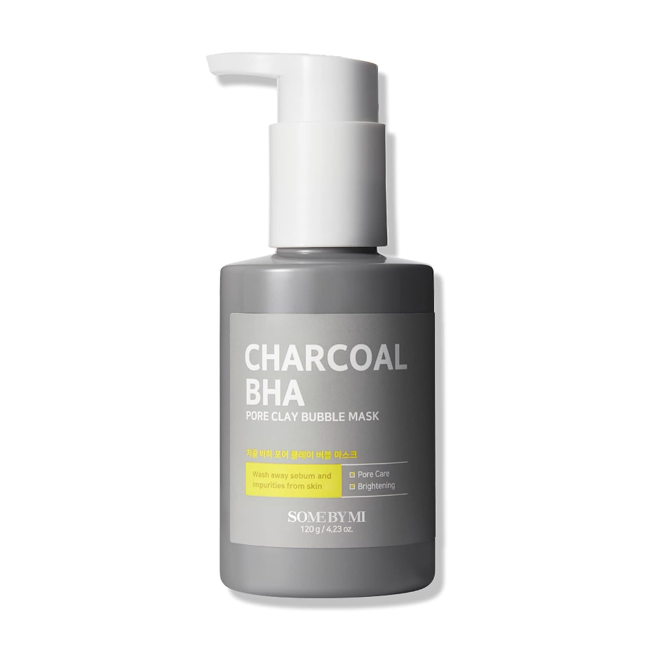 Some By Mi Charcoal BHA Pore Clay Bubble Mask 120ml