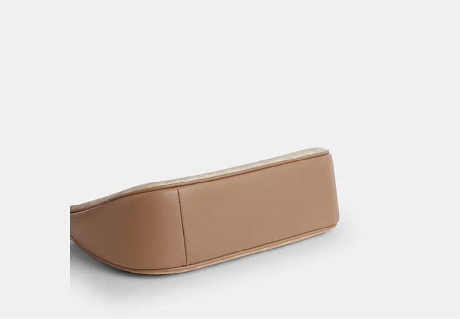 Coach Teri Shoulder Bag In Taupe Signature Canvas