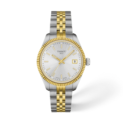 Tissot Ballade Quartz Two-Tone Gold Women's Watch T156.210.22.031.00 (Pre-Loved)