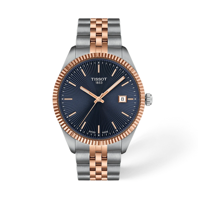 Tissot Ballade Quartz Blue Dial Two-Tone Men's Watch T156.410.22.041.00