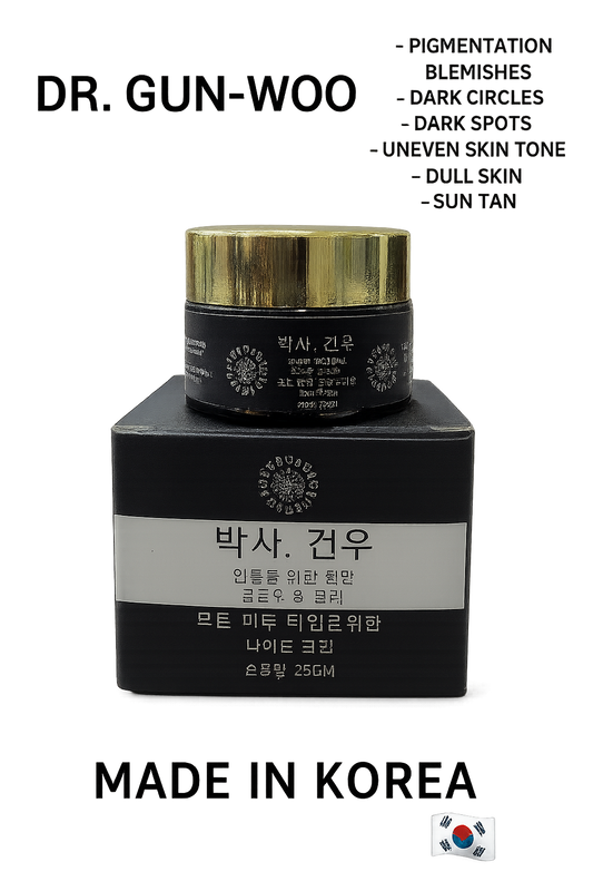 Dr. GUN-WOO Skin whitening Cream 25gm