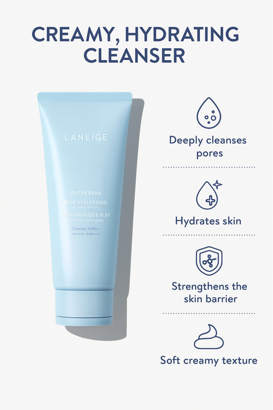 LANEIGE Water Bank Blue Hyaluronic Cleansing Foam 150g