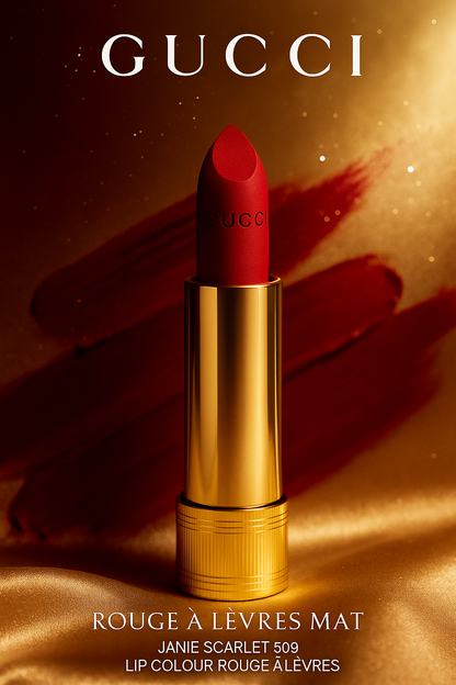 Gucci Mat Lip Colour 509 Janie Sacrlet