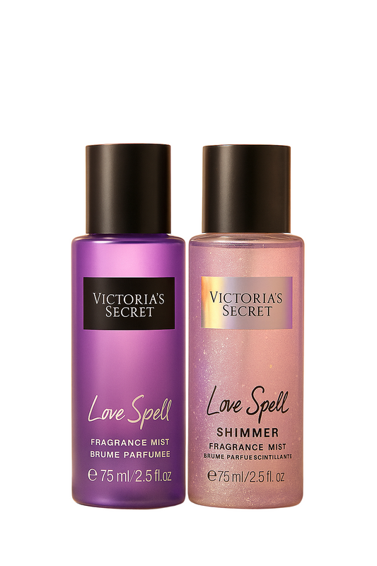 Victoria's Secret Love Spell Fragrance Body Mist Pack