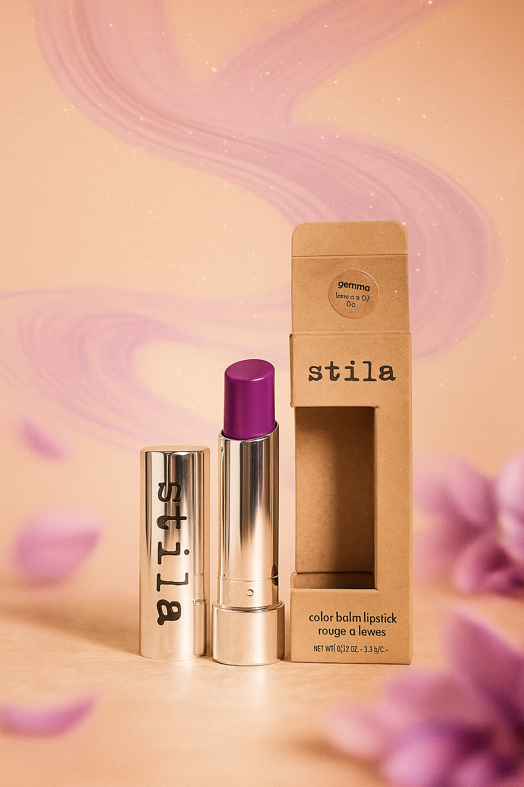 Stila Color Lipstick Gemma Pink Violet 09