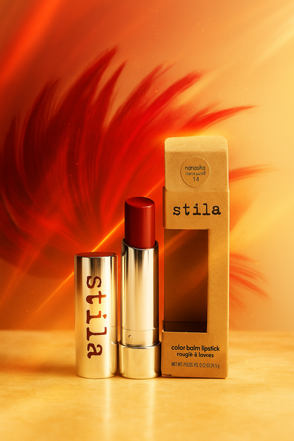 Stila Color Lipstick Natasha Spicy Red 14