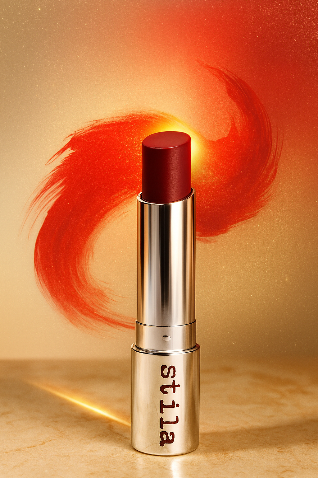 Stila Color Lipstick Natasha Spicy Red 14
