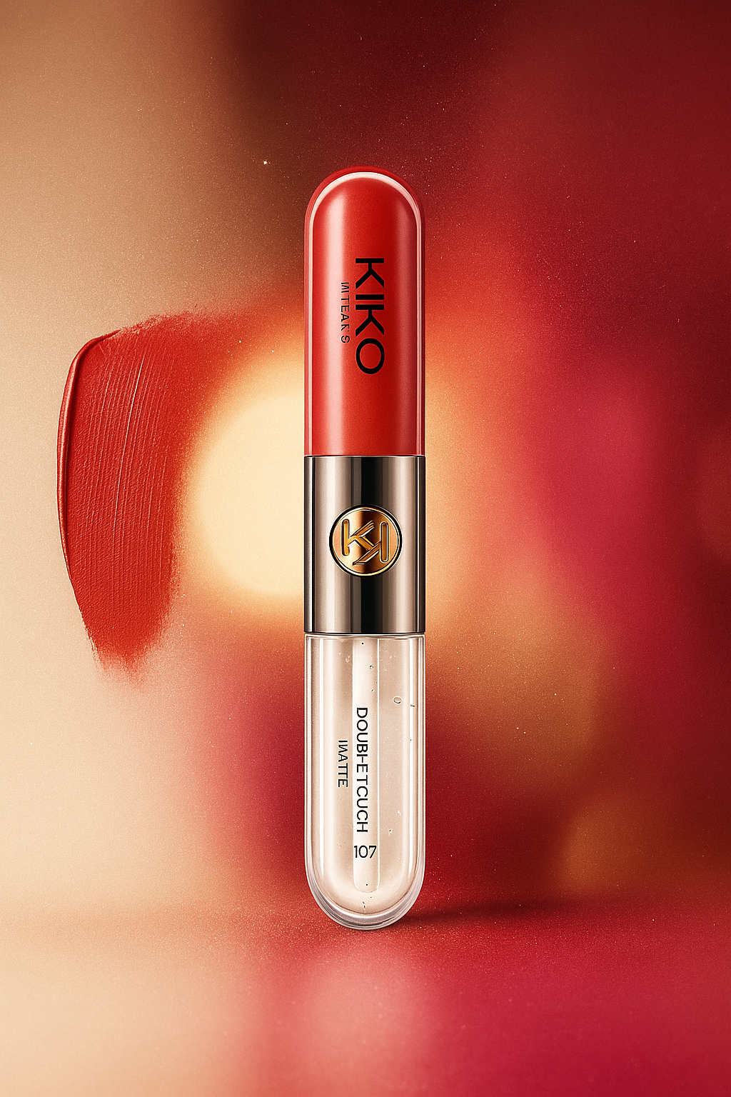 KIKO Milano Double Touch Matt Liquid Lipstick Shade 107