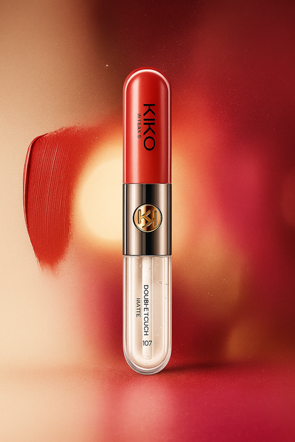 KIKO Milano Double Touch Matt Liquid Lipstick Shade 107