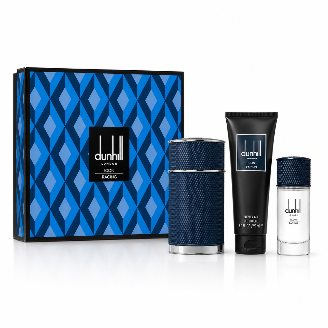 Dunhill Desire Blue Gift Set (EDT 100ml + Body Spray 200ml + Travel Spray 30ml)