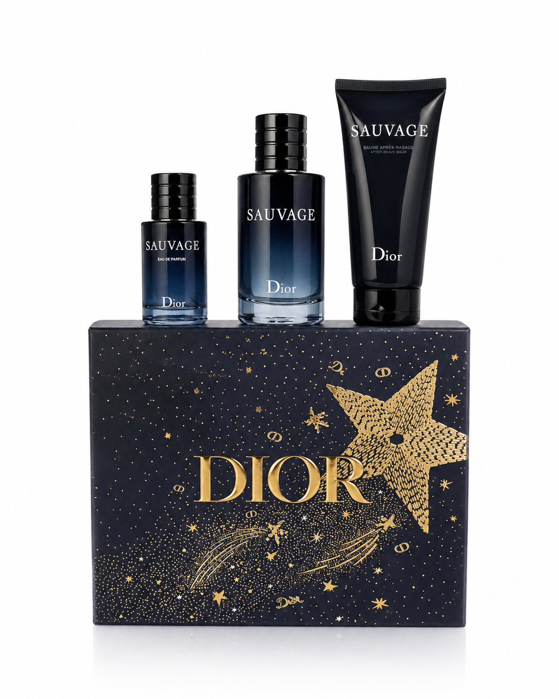 Dior Sauvage Gift Set (Eau de Parfum 100ml + Eau de Parfum 30ml + After-Shave Balm 100ml)