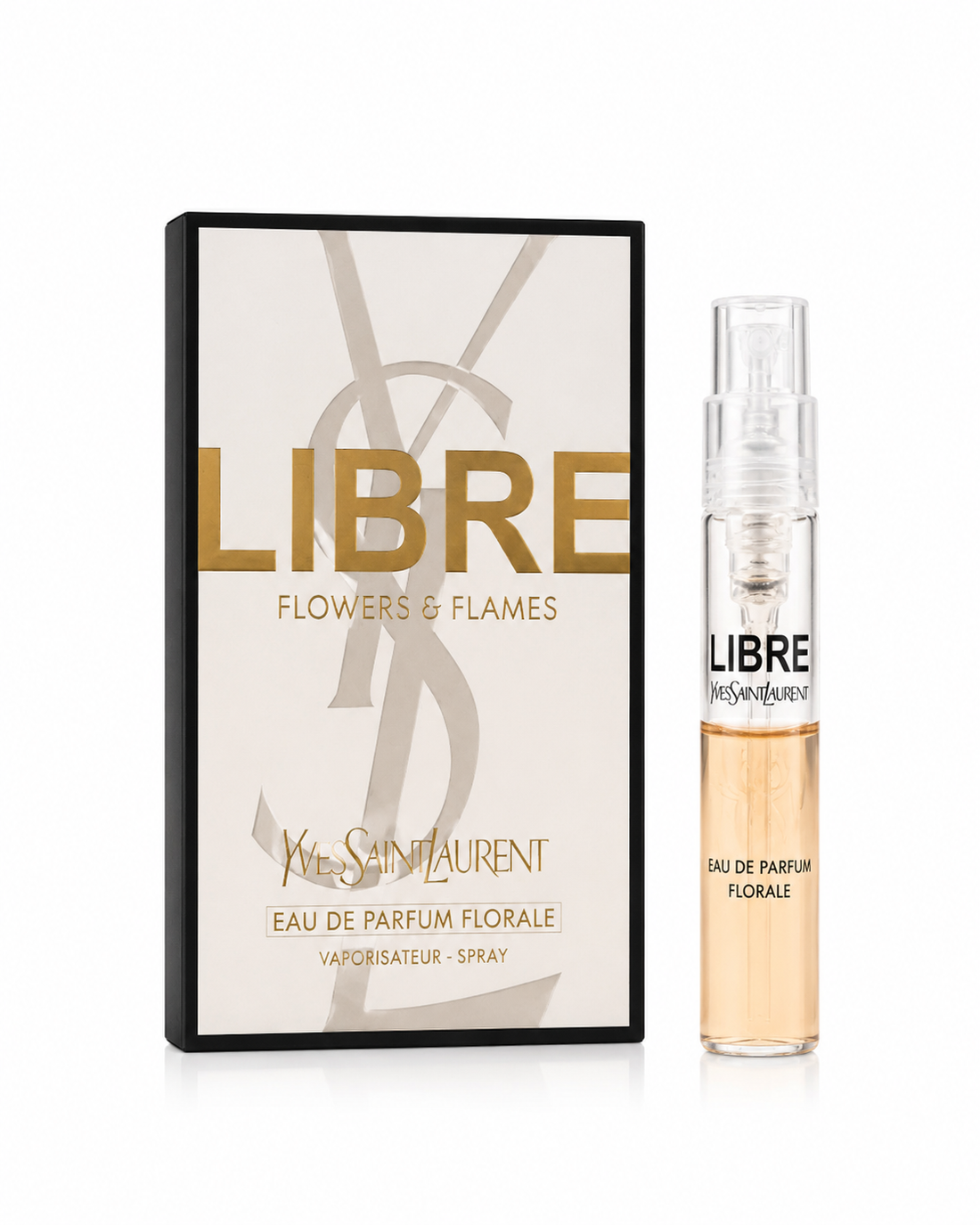Yves Saint Laurent Libre Flowers and Flames Eau de Parfum Florale Travel Spray For Women 1.2ml Pack of 6