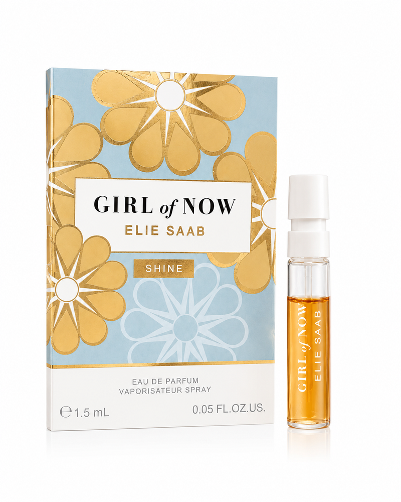Elie Saab Girl of Now Shine For Women Eau de Parfum Travel Spray 1.5ml Pack of 6
