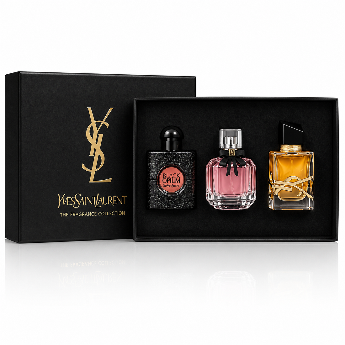 Yves Saint Laurent Miniature Trio Gift Set (Black Opium + Mon Paris + Libre EDP 7.5ml)