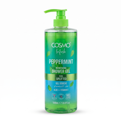 Cosmo Be Fresh Peppermint Refreshing Shower Gel 1000ml bottle