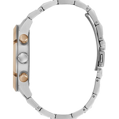 GUESS Mens Stainless Steel Analog Blue Dial Watch-GW0714G3