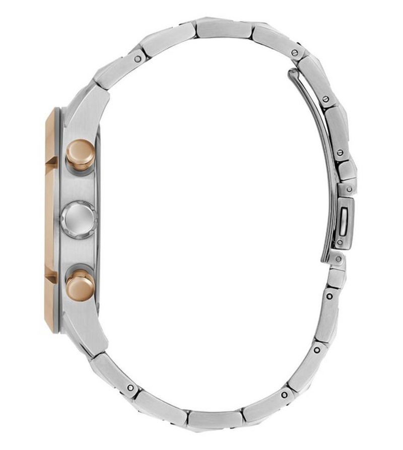 GUESS Mens Stainless Steel Analog Blue Dial Watch-GW0714G3