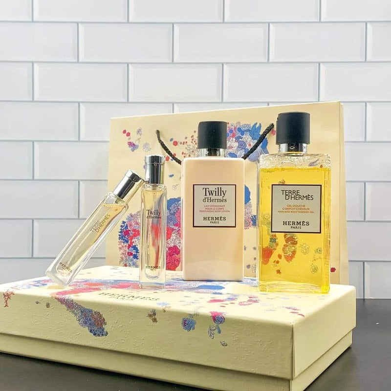 Hermès Twilly & Terre d’Hermès 4-Piece Luxury Gift Set
