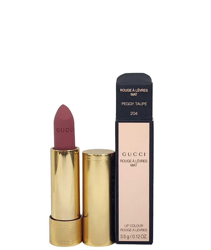 Gucci lipstick with gold casing