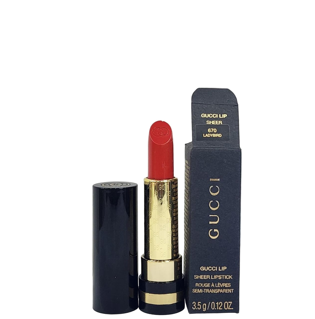Gucci Sheer Lipstick - 670 Ladybird 3.5g
