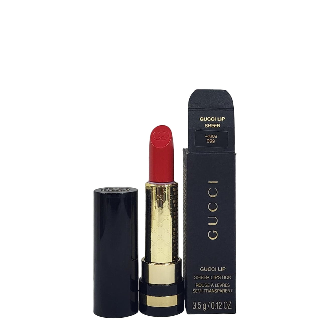 Gucci Sheer Lipstick - 660 Poppy 3.5g