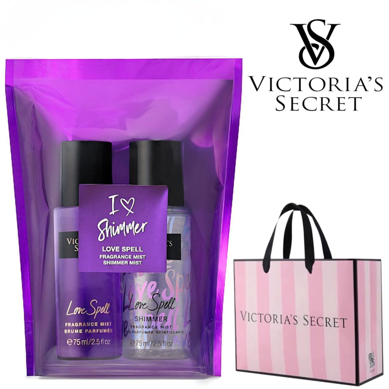 Victoria's Secret Love Spell Fragrance Body Mist Pack