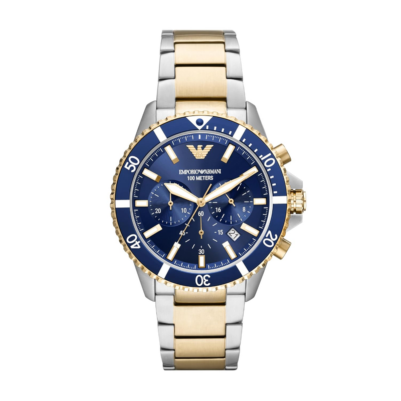 Emporio Armani Chronograph Blue Dial Men's Watch AR11362
