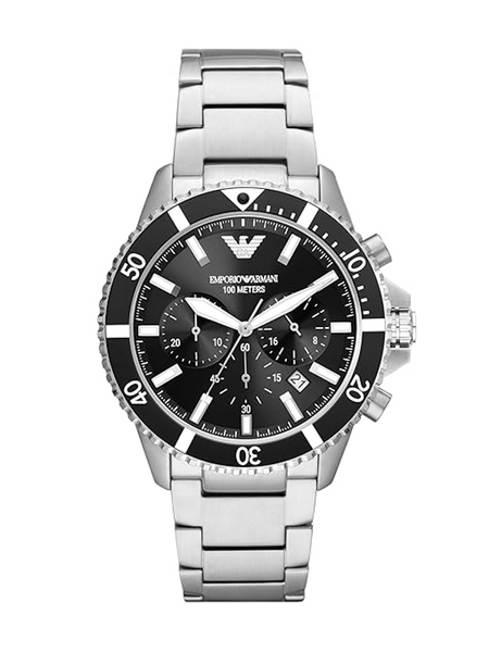 Emporio Armani Chronograph Black Dial Men's Watch AR11360