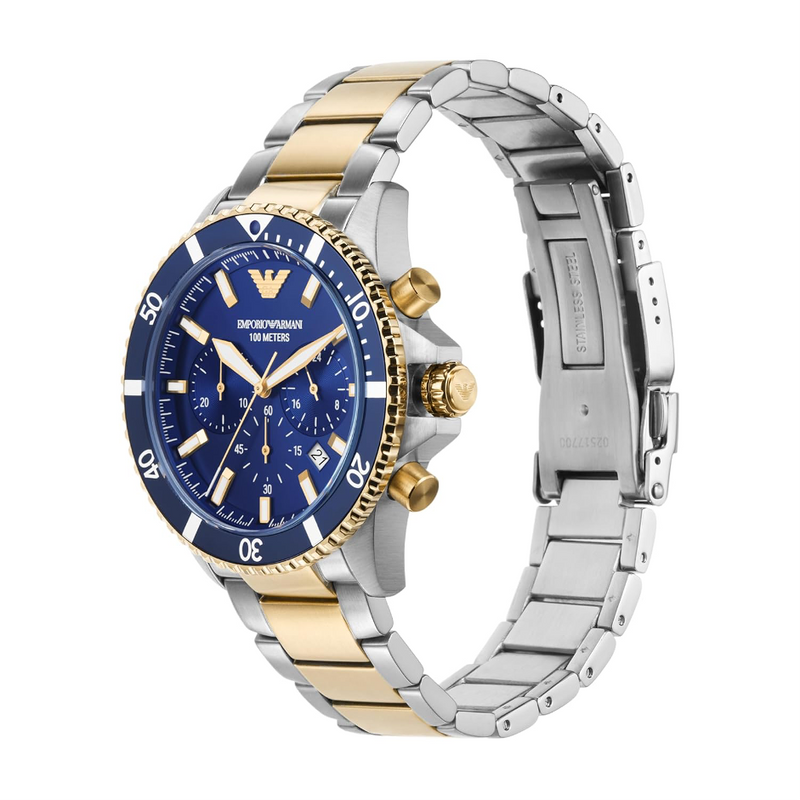 Emporio Armani Chronograph Blue Dial Men's Watch AR11362