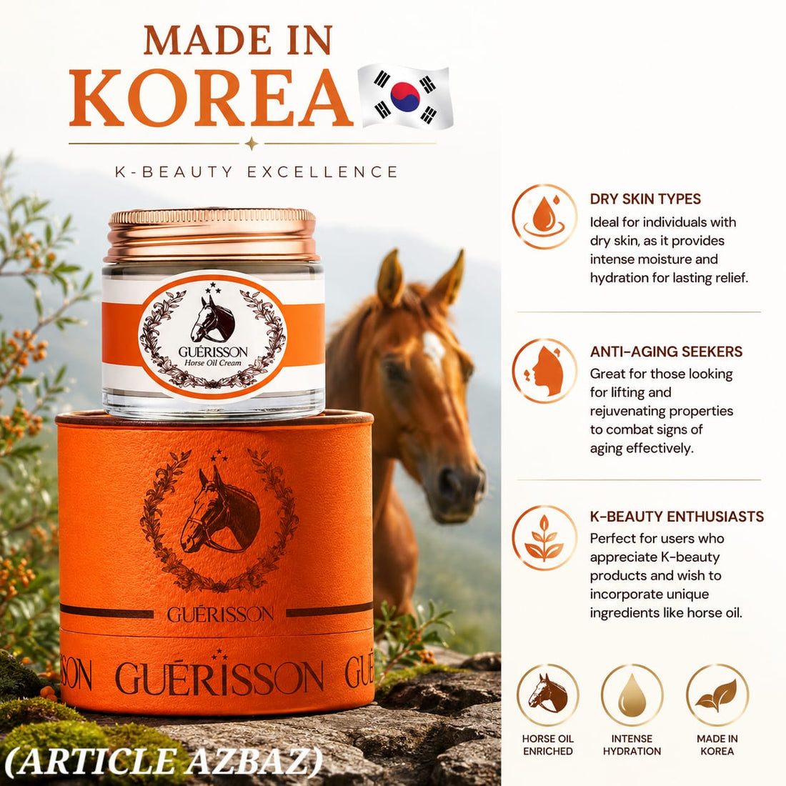 Guerisson Horse Oil Cream 70g