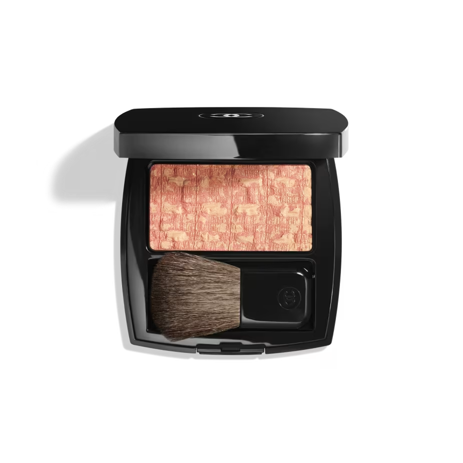 Chanel Blush Duo Tweed Effect - 20 Corail 5.5g