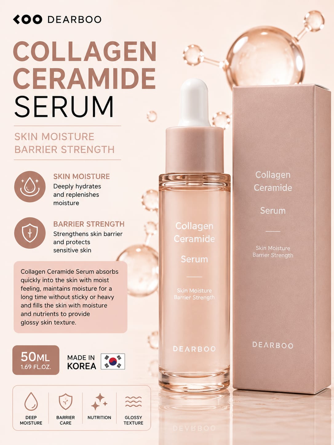 Dearboo Collagen Ceramide Serum 50ml