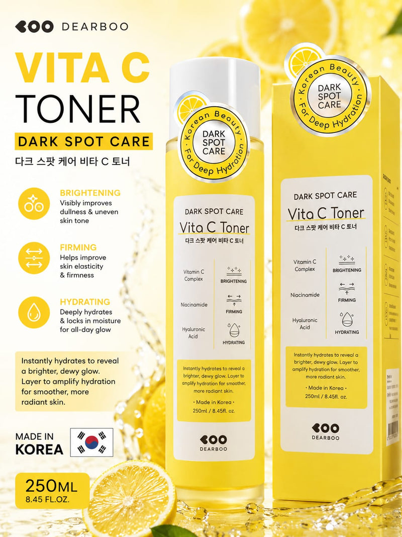 Dearboo Dark Spot Care Vita C Toner 250ml