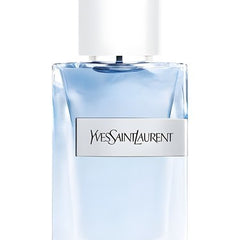 Yves Saint Laurent perfume bottle with a white cap