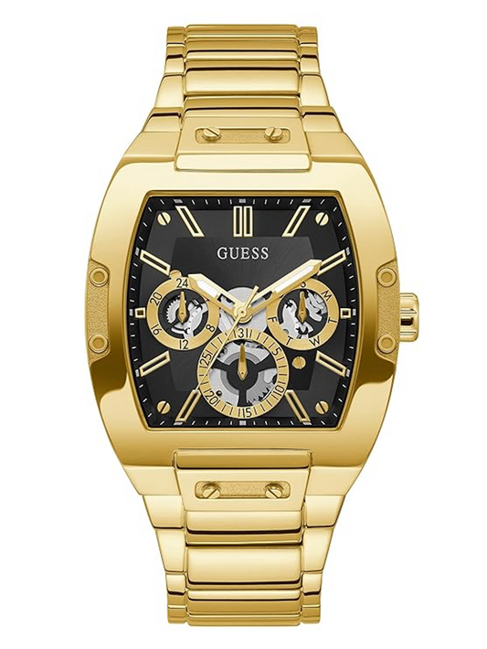 GUESS Stainless Steel Phoenix Collection Analog Black Dial Men Watch-GW0456G1