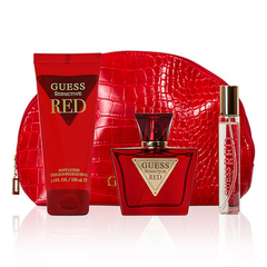 Guess Seductive Red Gift Set For Women 75ml EDT 100ml Lotion 15ml Spray