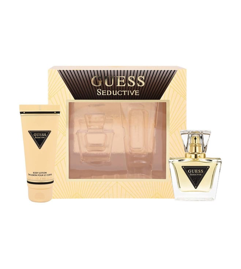 Guess Seductive Gift Set (EDT 75ml + Travel Spray 15ml + Body Lotion 100ml)