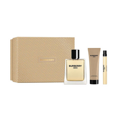 Burberry Hero Perfume Gift Set 100 ml EDT, 75 ml Shower Gel, 10 ml Travel Size
