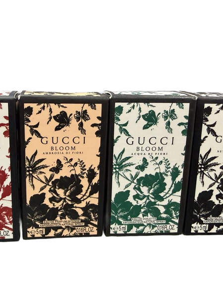 Gucci Bloom 4 x 5ml miniature travel set