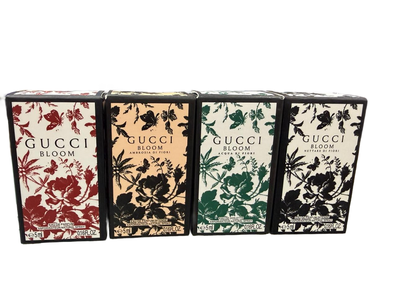 Gucci Bloom 4 x 5ml miniature travel set