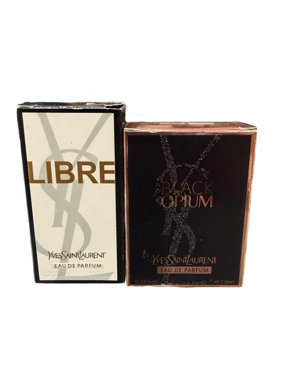 Yves Saint Laurent Libre & Black Opium 2-Piece Mini Set — 2 x 7.5ml Eau de Parfum