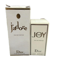 Dior J'adore and Joy 5ml travel set