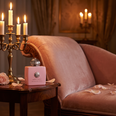 Amouage Blossom Love in a candlelit room for a special evening