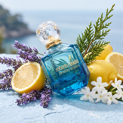 Roberto Cavalli Paradiso Azzurro with lavender, lemon, jasmine and cypress