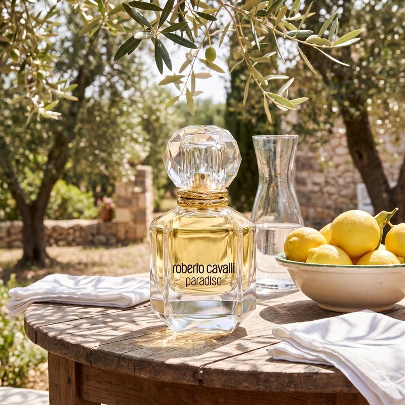 Roberto Cavalli Paradiso at a summer garden lunch