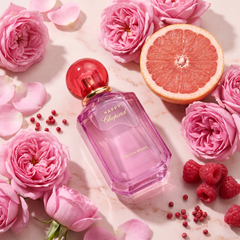 Chopard Felicia Roses with roses, grapefruit, raspberries and pink pepper