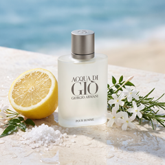 Giorgio Armani Acqua di Gio with lemon, sea salt, jasmine and rosemary
