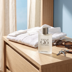 Giorgio Armani Acqua di Gio for a hot summer workday