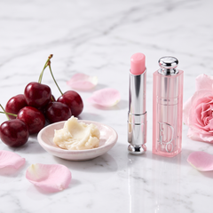 Dior Addict Lip Glow 001 Pink in a luxury scene